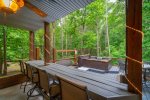 Outdoor bar